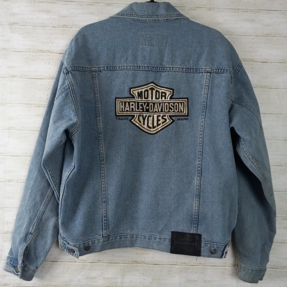 Harley-Davidson Vintage Denim Jacket Small